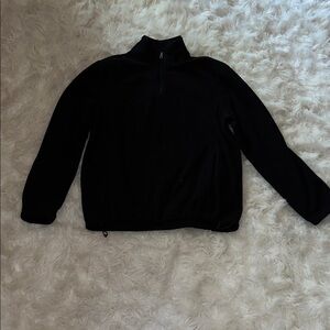 croft & barrow Men's Black Half-Zip Sweater